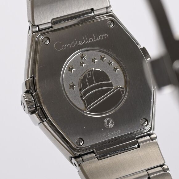 OMEGA Constellation 123.10.27.20.57.001 Blue Diamond White Gold MOP 27mm Watch - Picture 9 of 13